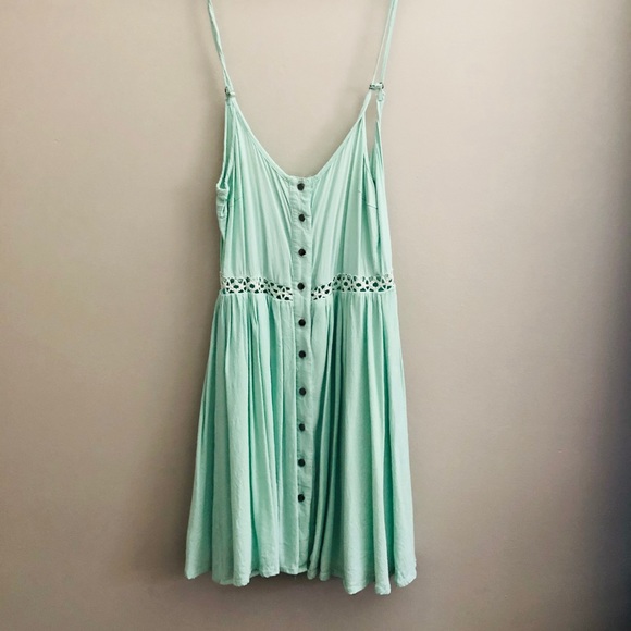 mint green summer dress